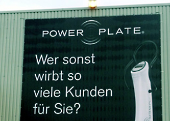 Power-Plate kann gut mit Krankenkassen