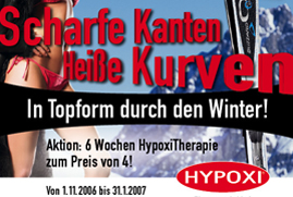 Fit durch den Winter mit Hypoxi