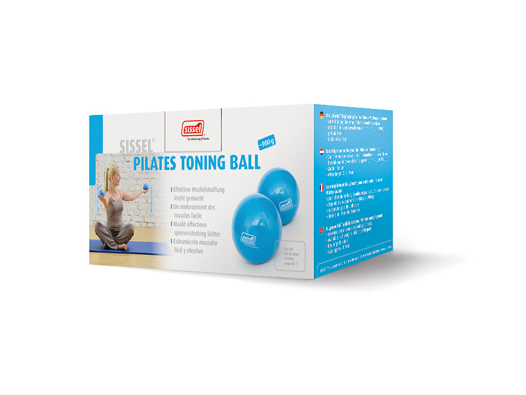 SISSEL® Pilates Toning Ball 900g 2er-Set - 3